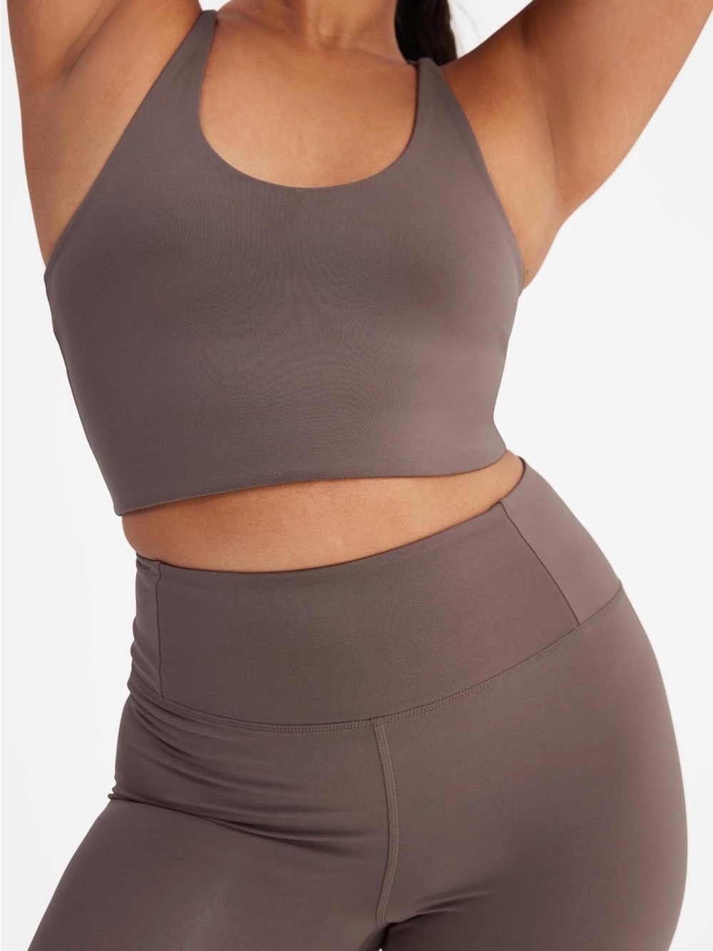 Girlfriend Collective Cleo Bra, Fog, size S